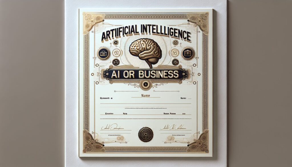 AI for Business Certificate